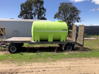 Dog Plant Trailer 2003 Flat top with ramps