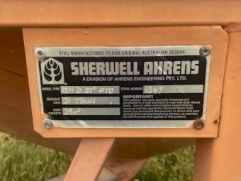 Sherwell 31 tonne Field Bin