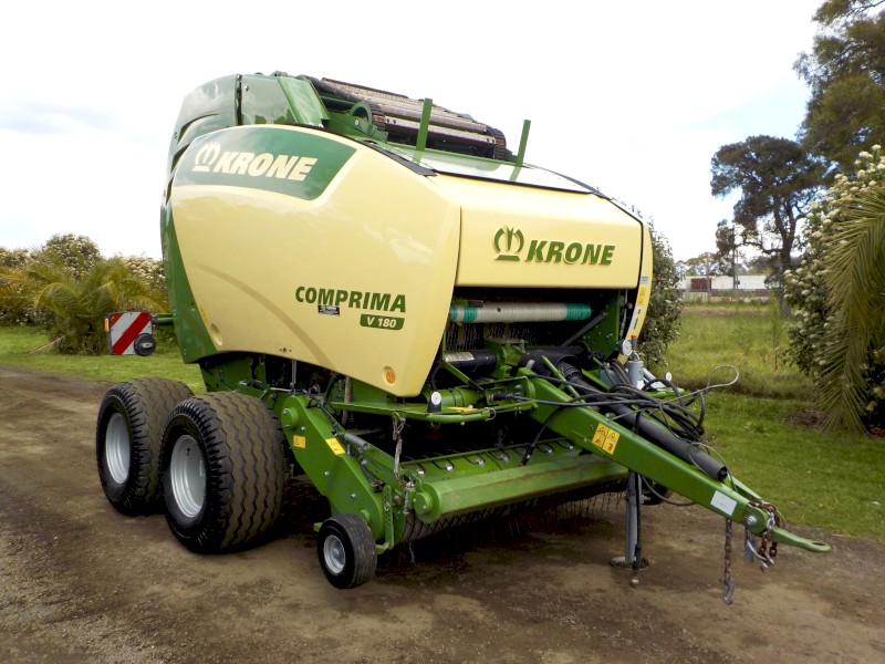 Late Model 10/2019 KRONE COMPRIMA V180 Round Baler