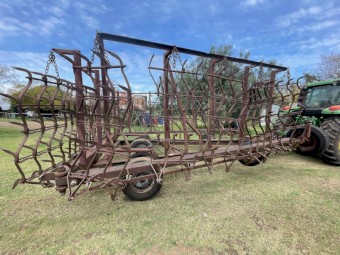 Harrows - 12 Metre Hydraulic Folding Harrows. 