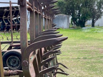 Harrows - 12 Metre Hydraulic Folding Harrows. 