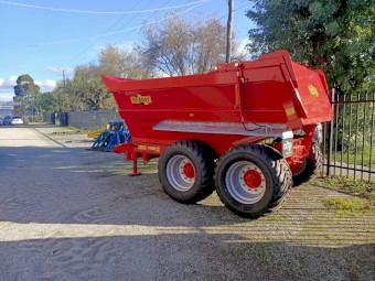 New 15t HERBST dump trailers