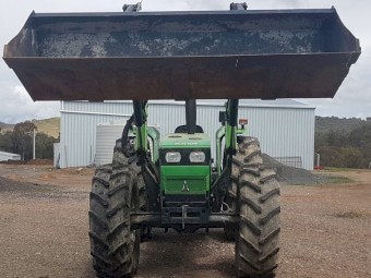 2014 Duetz Fahr AgroFarm 95 C VDT Tractor with FEL