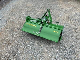John Deere 647 Rotary Tiller Hoe Cultivator