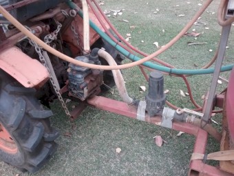 kubota 1-3 row interrow cane sprayer