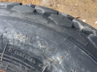 Alliance Diamond 28L-26 Tread Tyre & Rim