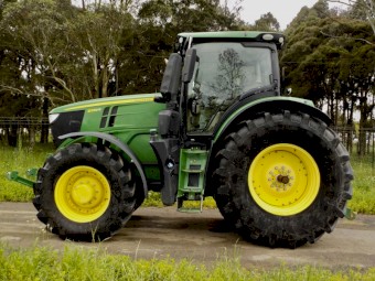 2018 John Deere 6250R 4x4 290hp Agricultural Farm Tractor