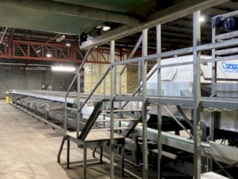 Citrus production line complete grader and feedline