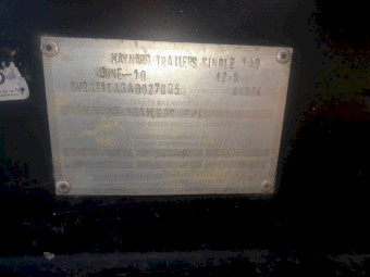 2010 Maynard Tag trailer