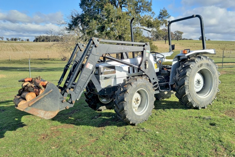 Cross 65S Tractor with Front End Loader Farm Tender