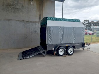 10ft x 5ft Enclosed Tandem Trailer 