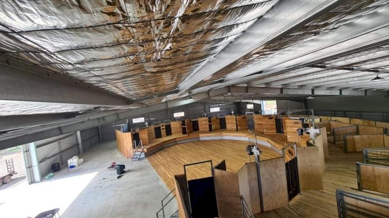 Shearing sheds and yards