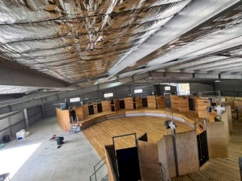 Shearing sheds and yards