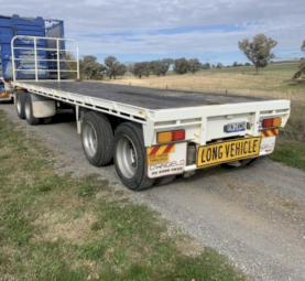 2000 Fruehauf Quad Dog Trailer