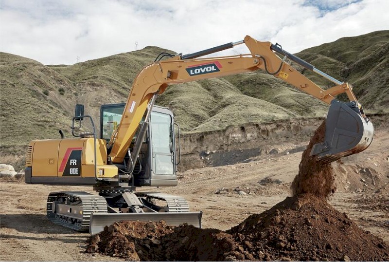 8T Excavator Lovol FR80E