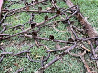 REDBACK 1.75m Triangle & Chain ATV Harrows