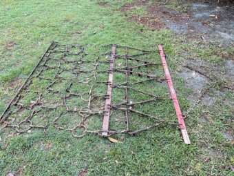 REDBACK 1.75m Triangle & Chain ATV Harrows