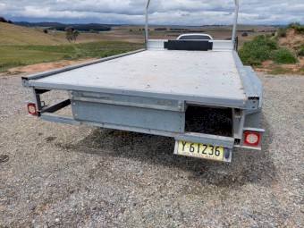 2013 Silverwood Tandem Flat Top Trailer