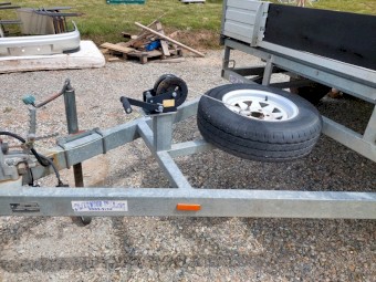 2013 Silverwood Tandem Flat Top Trailer