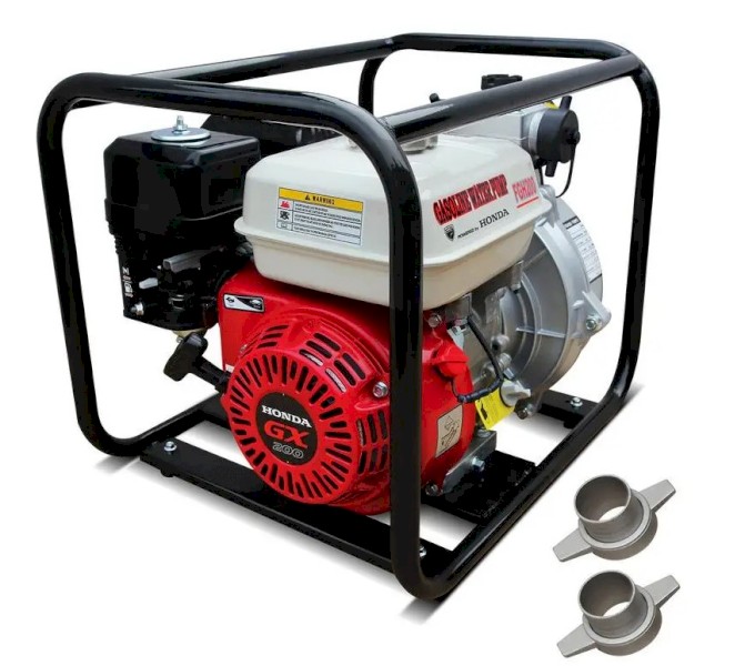 New Honda GX200. 6.5 HP 2” Twin Impellar, 160PSI, water pump.