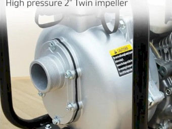 New Honda GX200. 6.5 HP 2” Twin Impellar, 160PSI, water pump.