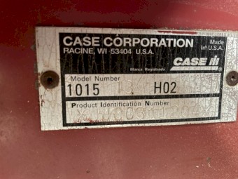 Case IH 1015 Pick up Front