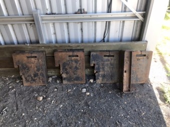 Front Tractor Suitcase Weights 