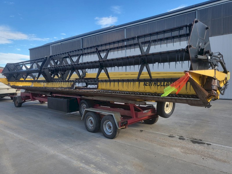 36" Honeybee Draper front with pick-up reel