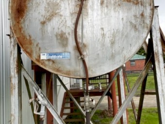 Overhead diesel tank 2200 Ltr