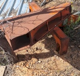 3PL Single Tine Tractor poly pipe ripper 