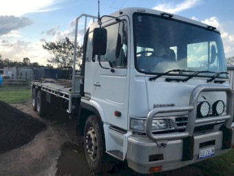 1999 Hino Ranger FS1K 1999 18sp RR Tray Truck