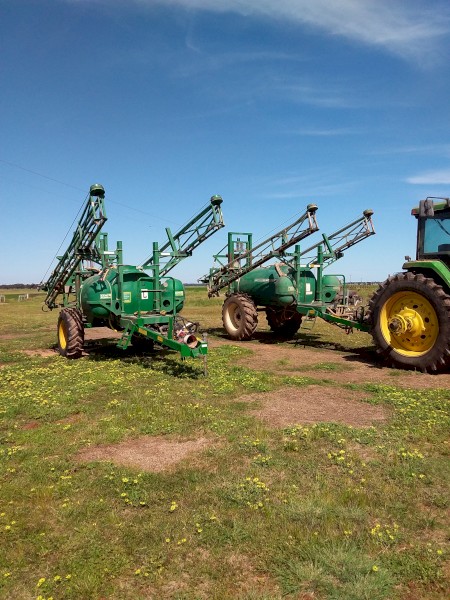 21m Goldacres 2500L Boomspray