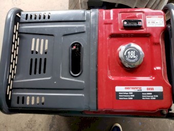 Diesel Generator - GENSAFE SILENT DIESEL HUSH SERIES 8KVA REMOTE - used 4 times