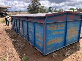 Grain Bin for Tipping Truck
