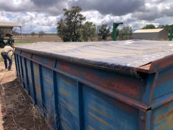 Grain Bin for Tipping Truck