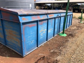 Grain Bin for Tipping Truck