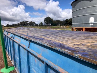 Grain Bin for Tipping Truck