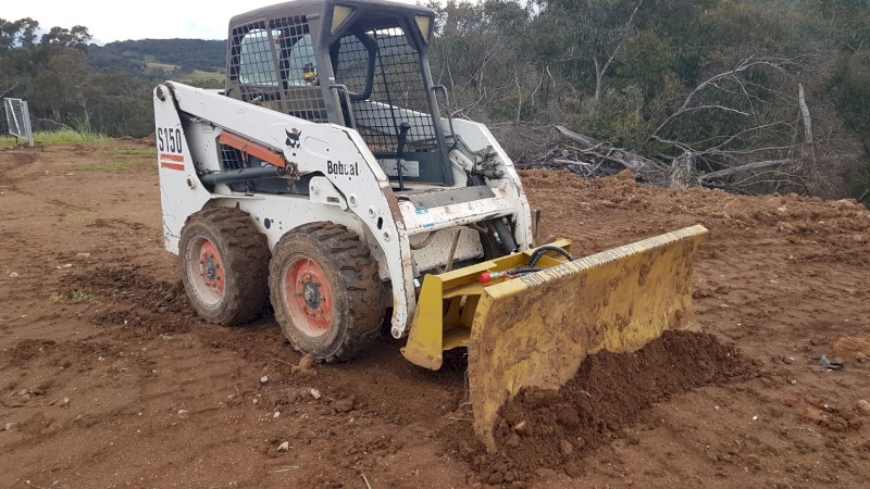 Skid Steer Angle Dozer Blade