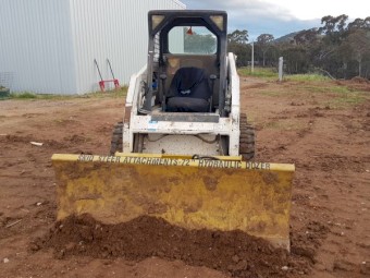 Skid Steer Angle Dozer Blade