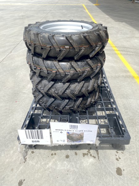 Erme Planter Drive Tyres and Rims