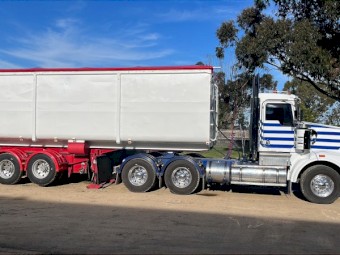 2016 Moore Sliding B Double Road Train Lead Trailer