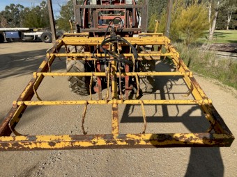 Small square baler, accumulator, and grab
