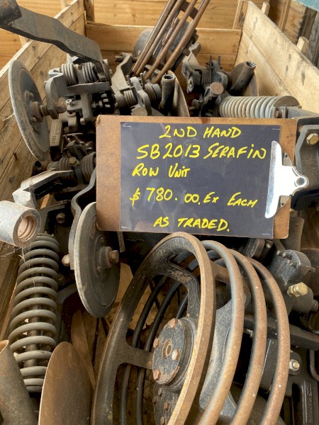 SERAFIN 2013 Single Disc Traded Row Units