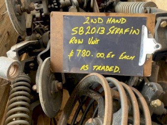 SERAFIN 2013 Single Disc Traded Row Units