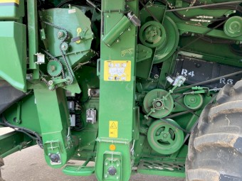 2019 John Deere S780 Header with 2019 JD 740D Draper Front & Trailer