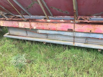 Lick feeder converted from chaser bin