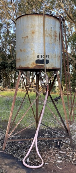 Diesel fuel tank