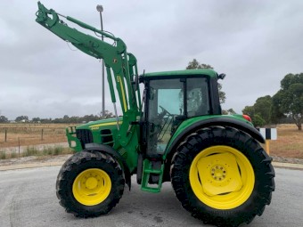 2008 John Deere 6430 Tractor / Loader