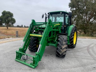 2008 John Deere 6430 Tractor / Loader
