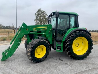 2008 John Deere 6430 Tractor / Loader